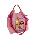 High-end, eco-friendly and exquisitely embroidered nylon shopping bag